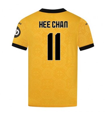 Wolves Hee-chan Hwang #11 Primera Equipación 2025-26 Manga Corta
